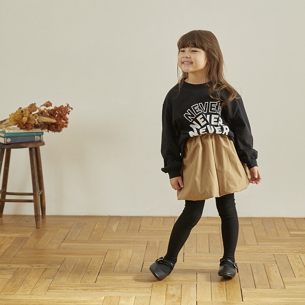 【25FW】NEVER L/S Tシャツ / ブラック