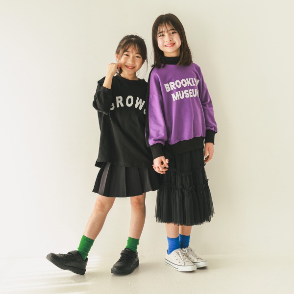 【25FW】BROOKLYN ライントレーナー / パープル