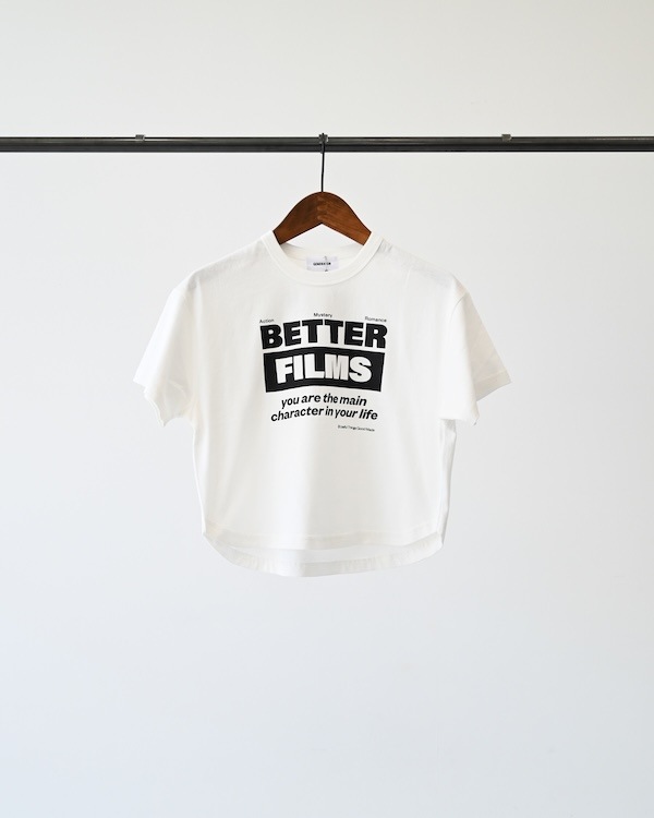 【ジェネレーター】BETTER FILMS Tシャツ / ホワイト