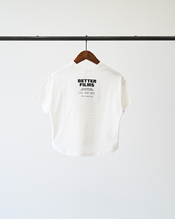 【ジェネレーター】BETTER FILMS Tシャツ / ホワイト
