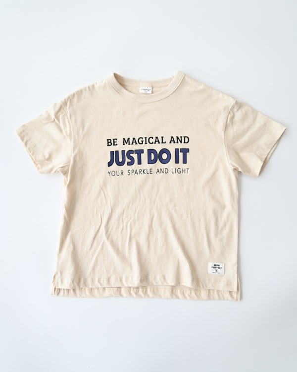 【ジーンズベー】JUST DO IT Tシャツ / アイボリー