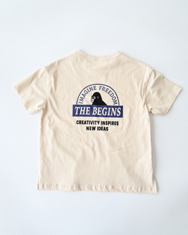 【ジーンズベー】JUST DO IT Tシャツ / アイボリー