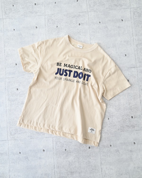 【ジーンズベー】JUST DO IT Tシャツ / アイボリー