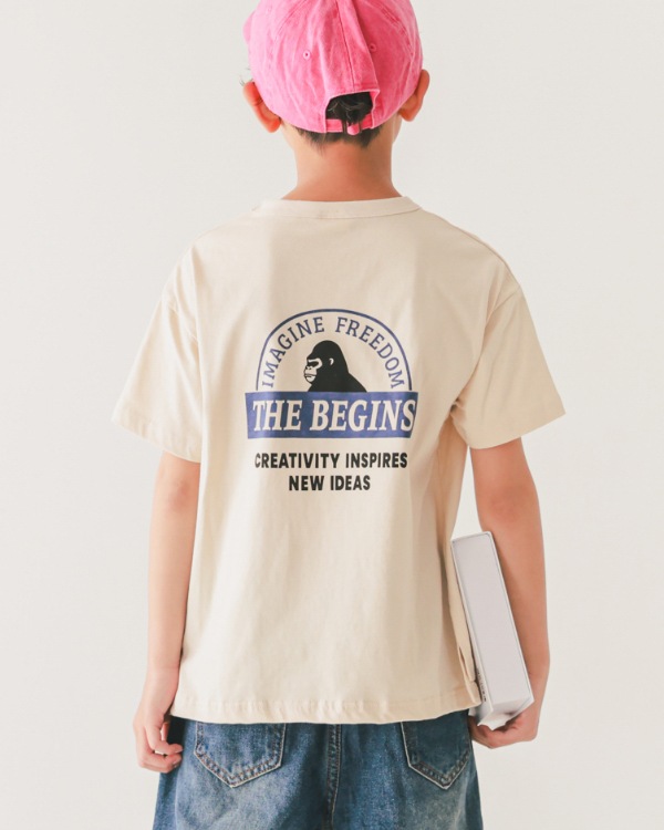 【ジーンズベー】JUST DO IT Tシャツ / アイボリー