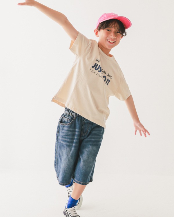 【ジーンズベー】JUST DO IT Tシャツ / アイボリー