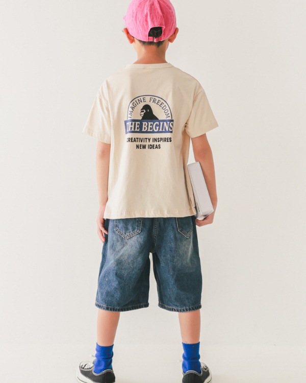【ジーンズベー】JUST DO IT Tシャツ / アイボリー