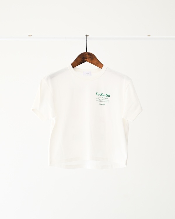 【フォブ】屋台 Tシャツ / ホワイト