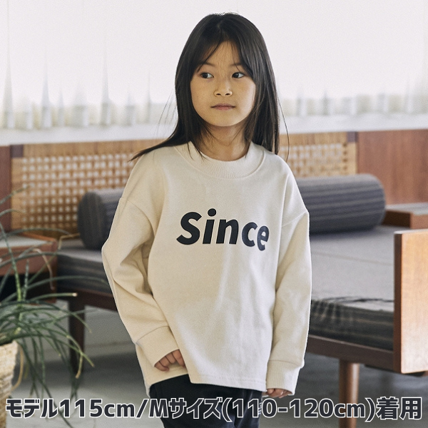 【25FW】Since トレーナー / アイボリー