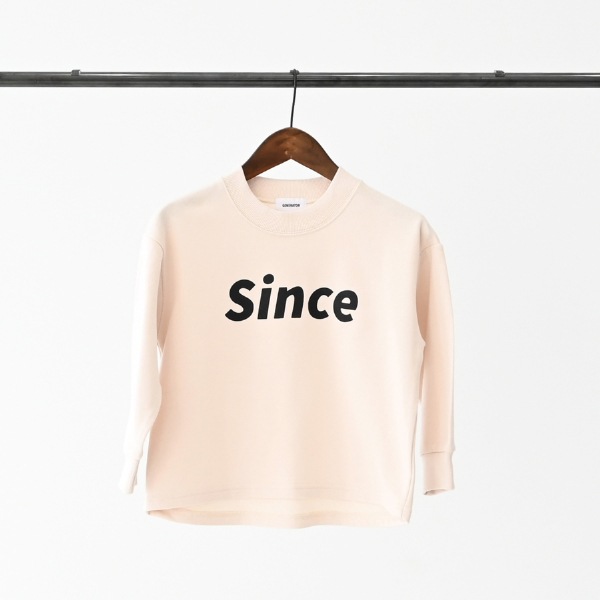 【25FW】Since トレーナー / アイボリー