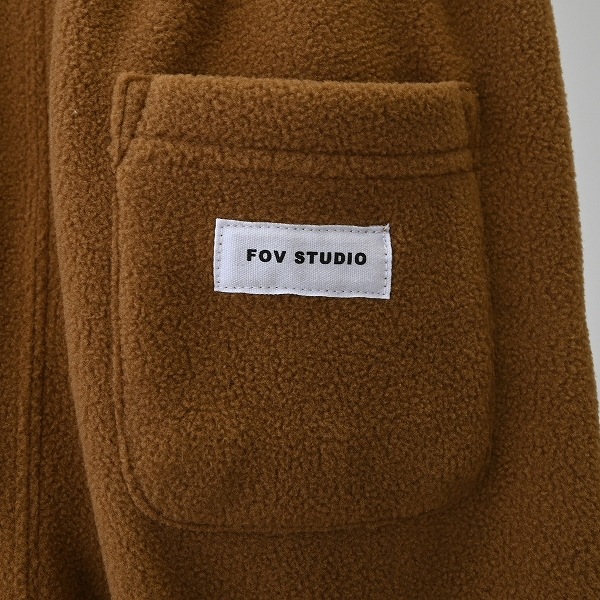 【25FW】フリースロングパンツ / ブラック