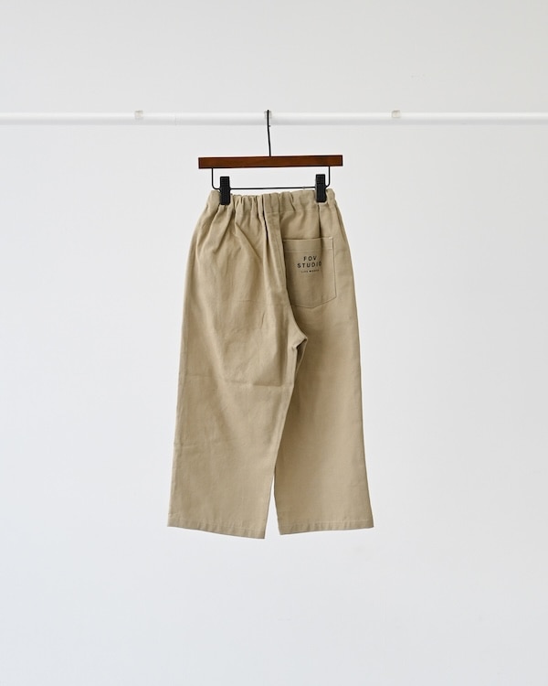 【26PS】イージーパンツ / チャコールグレー