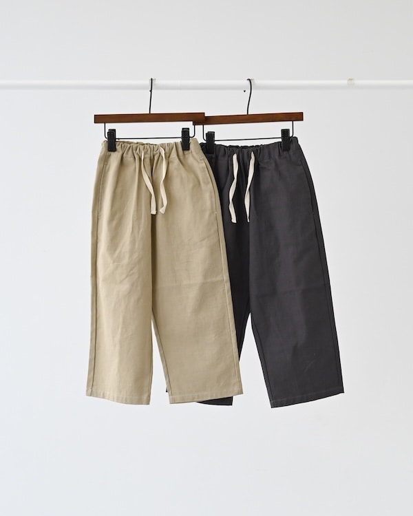 【26PS】イージーパンツ / チャコールグレー