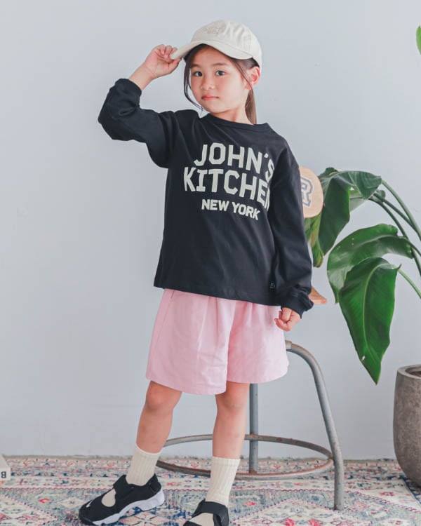 【26PS】JOHN'SロングＴシャツ / ブラック