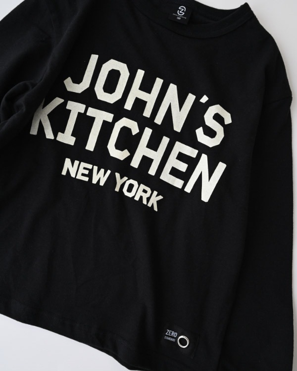 【26PS】JOHN'SロングＴシャツ / ブラック