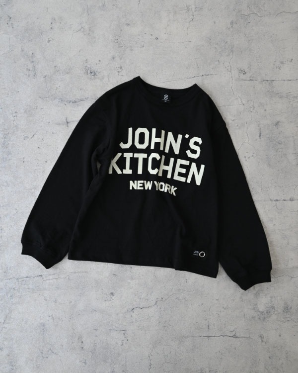 【26PS】JOHN'SロングＴシャツ / ブラック