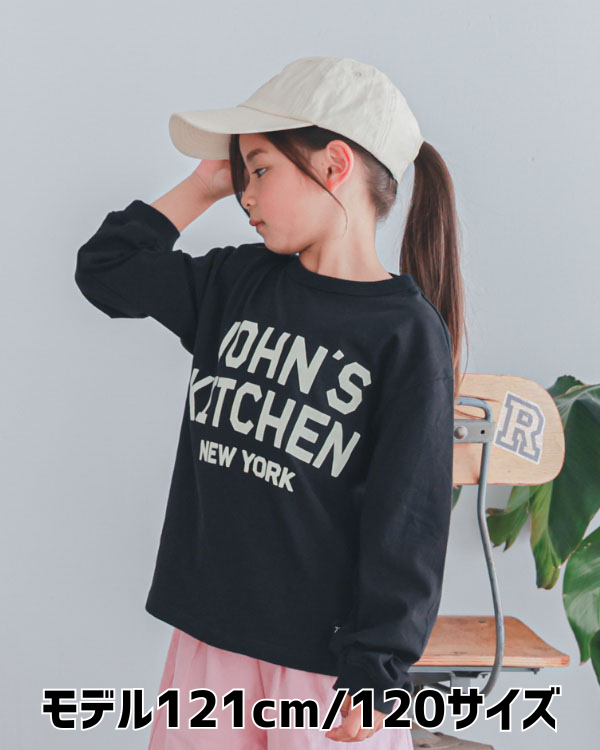 【ゼロスタンダード】JOHN'SロングＴシャツ / ブラック