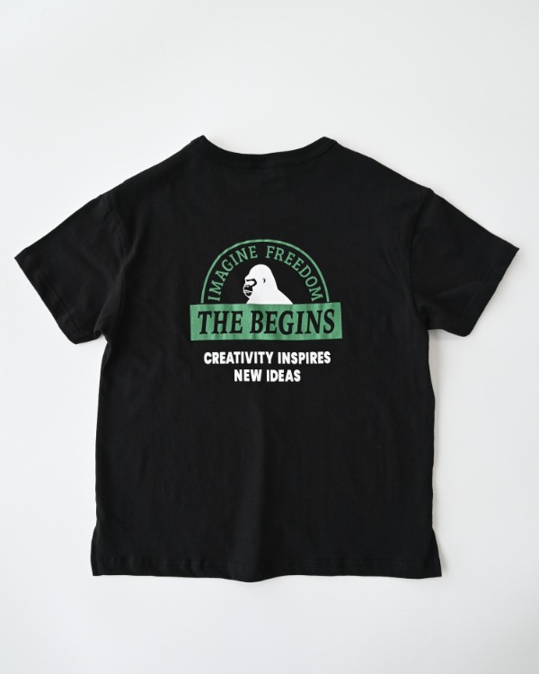 【ジーンズベー】JUST DO IT Tシャツ / ブラック