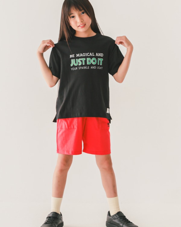 【ジーンズベー】JUST DO IT Tシャツ / ブラック