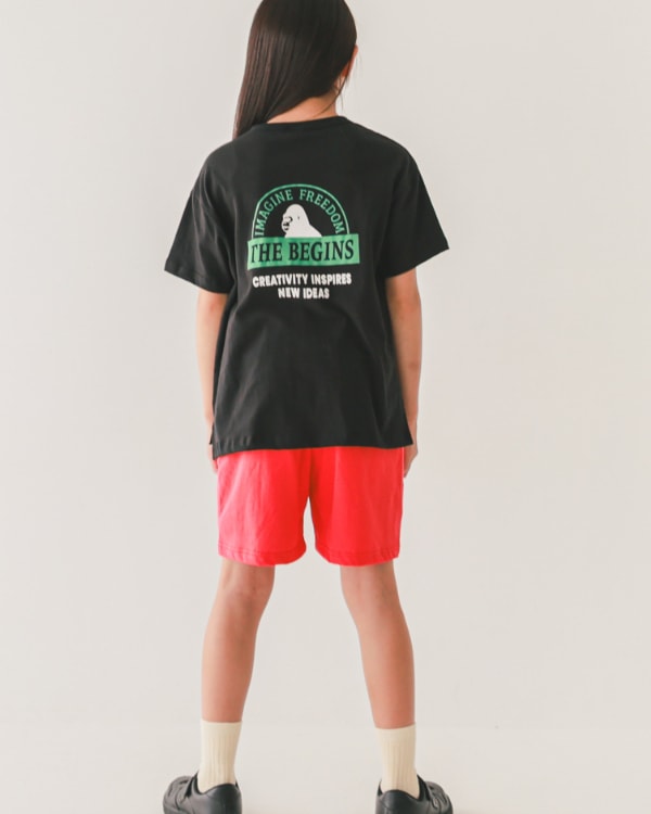 【ジーンズベー】JUST DO IT Tシャツ / ブラック