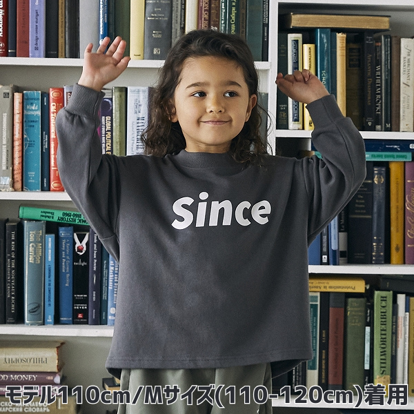 【25FW】Since トレーナー / チャコールグレー