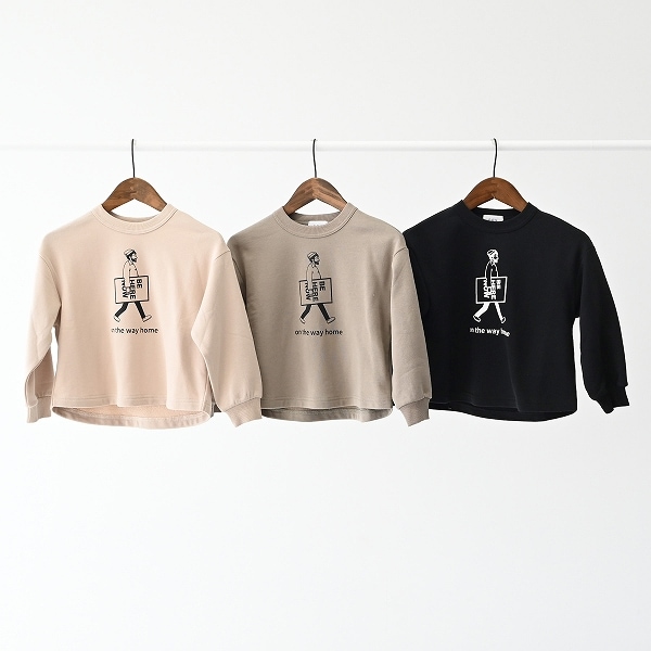 【25FW】wayhouse トレーナー / ブラック