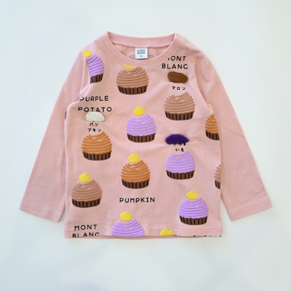 【25FW】モンブラン ロングＴシャツ / ピンク