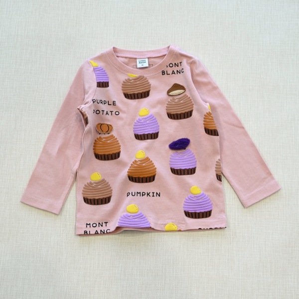 【25FW】モンブラン ロングＴシャツ / ピンク