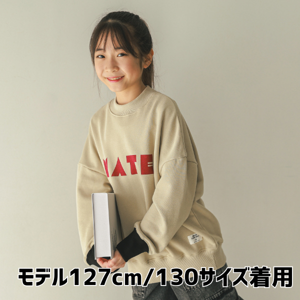 【25FW】MATE トレーナー / サンド