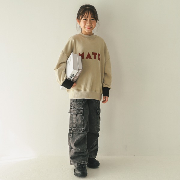 【25FW】MATE トレーナー / サンド