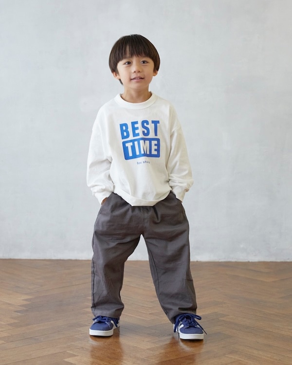 【26PS】BEST TIME L/S Tシャツ / ホワイト