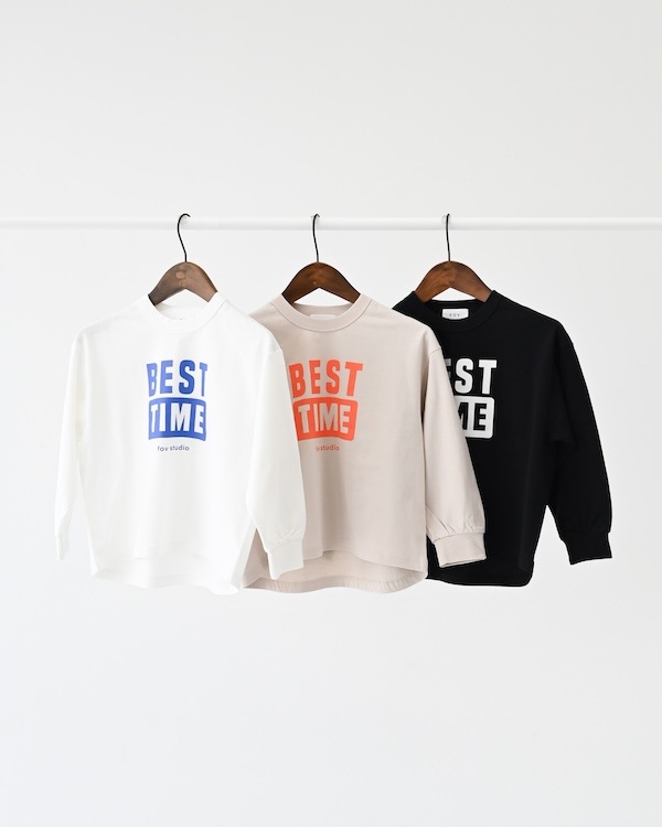 【26PS】BEST TIME L/S Tシャツ / ホワイト