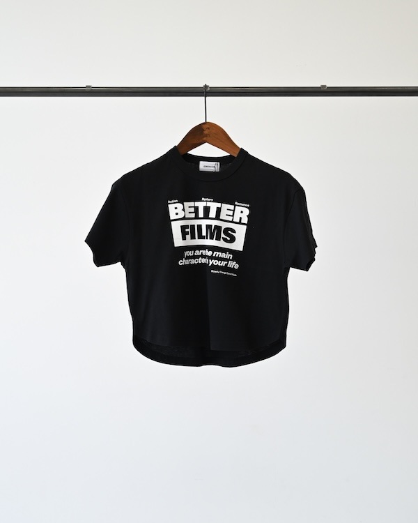 【ジェネレーター】BETTER FILMS Tシャツ / ブラック