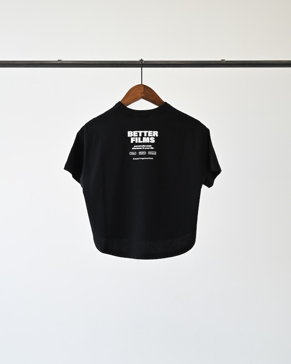 【ジェネレーター】BETTER FILMS Tシャツ / ブラック