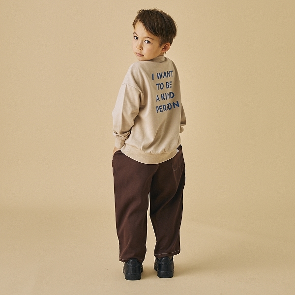 【25FW】THE ビッグトレーナー / エクリュ