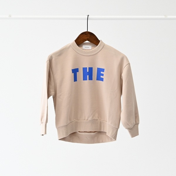 【25FW】THE ビッグトレーナー / エクリュ