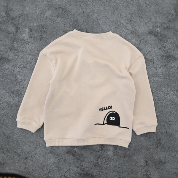 【25FW】モンスターポケット トレーナー / アイボリー