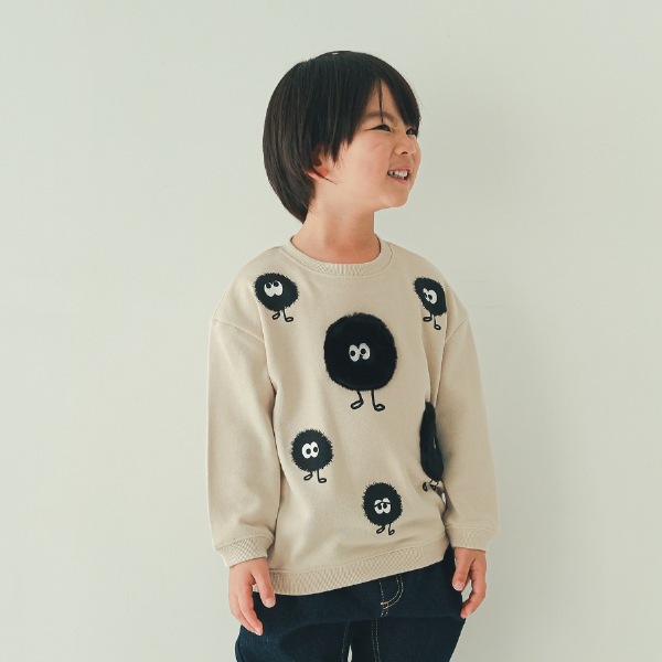 【25FW】モンスターポケット トレーナー / アイボリー