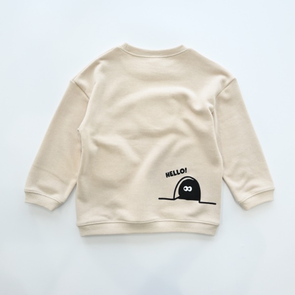 【25FW】モンスターポケット トレーナー / アイボリー