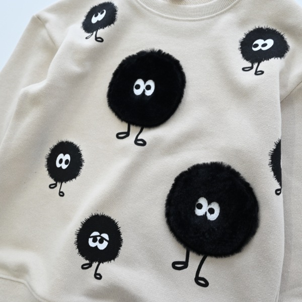 【25FW】モンスターポケット トレーナー / アイボリー