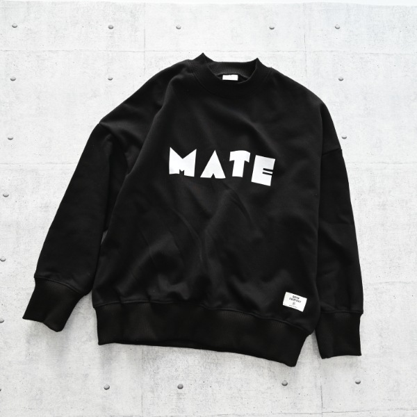 【25FW】MATE トレーナー / ブラック