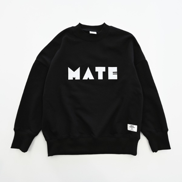 【25FW】MATE トレーナー / ブラック