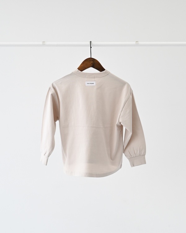 【フォブ】BEST TIME L/S Tシャツ / サンド