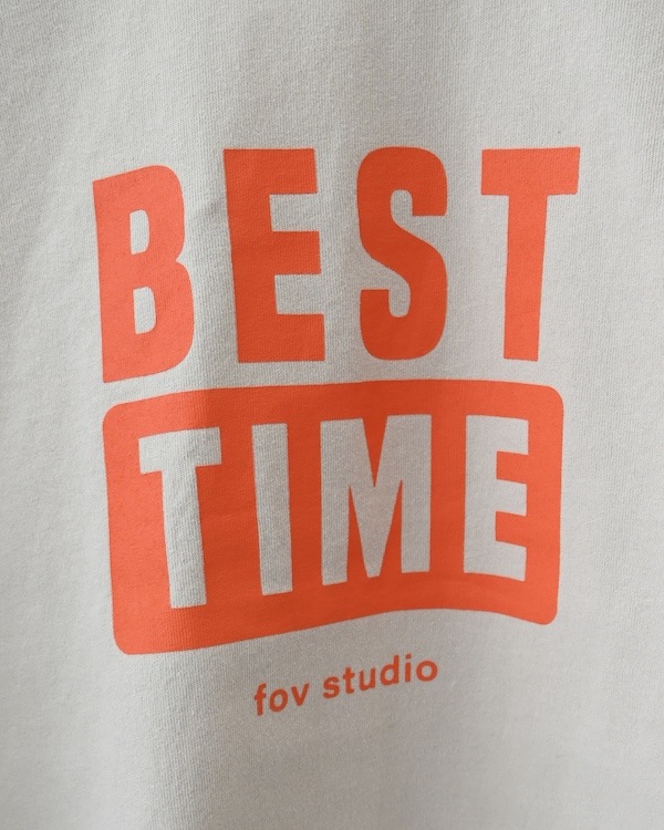 【フォブ】BEST TIME L/S Tシャツ / サンド