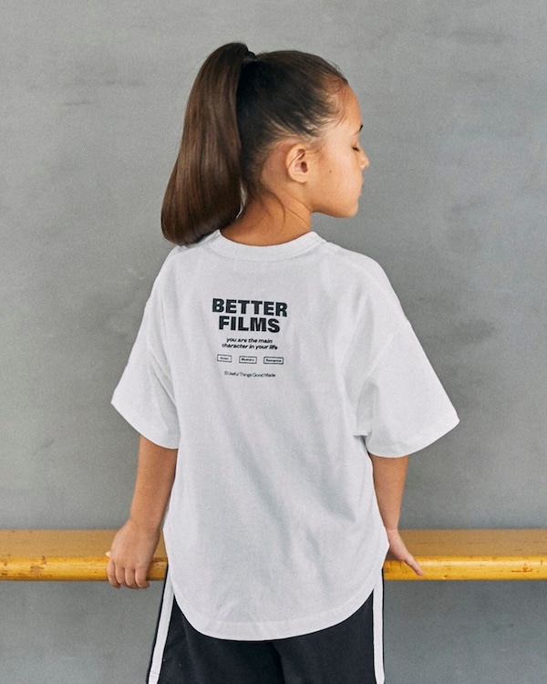 【ジェネレーター】BETTER FILMS Tシャツ / ホワイト