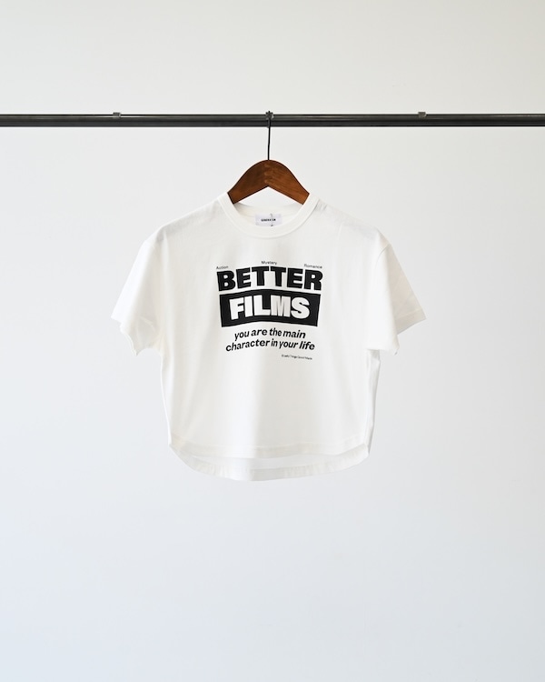【ジェネレーター】BETTER FILMS Tシャツ / ホワイト