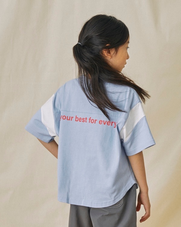 【フォブ】MAKERS Tシャツ / サックス