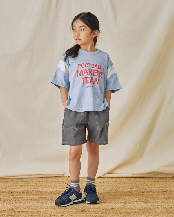 【フォブ】MAKERS Tシャツ / サックス