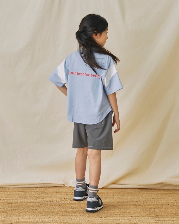 【フォブ】MAKERS Tシャツ / サックス