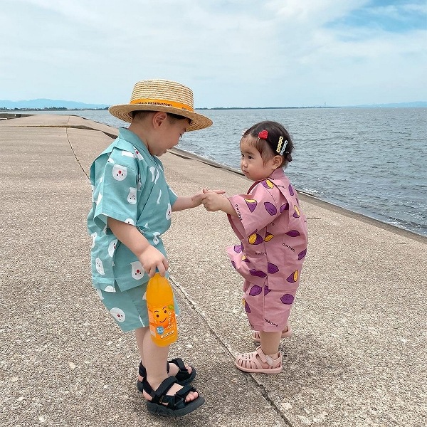 ainくん100ｃｍ&kuraraちゃん90ｃｍ