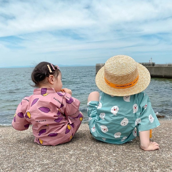 ainくん100ｃｍ&kuraraちゃん90ｃｍ